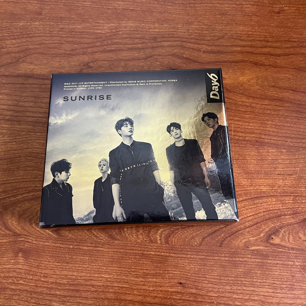 K-Pop Day 6 Sunrise CD